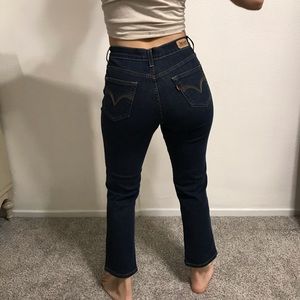 Stretch Levis perfectly slimming 512 straight leg